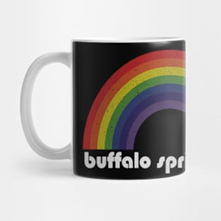 Buffalo Springfield | Rainbow Vintage Mug